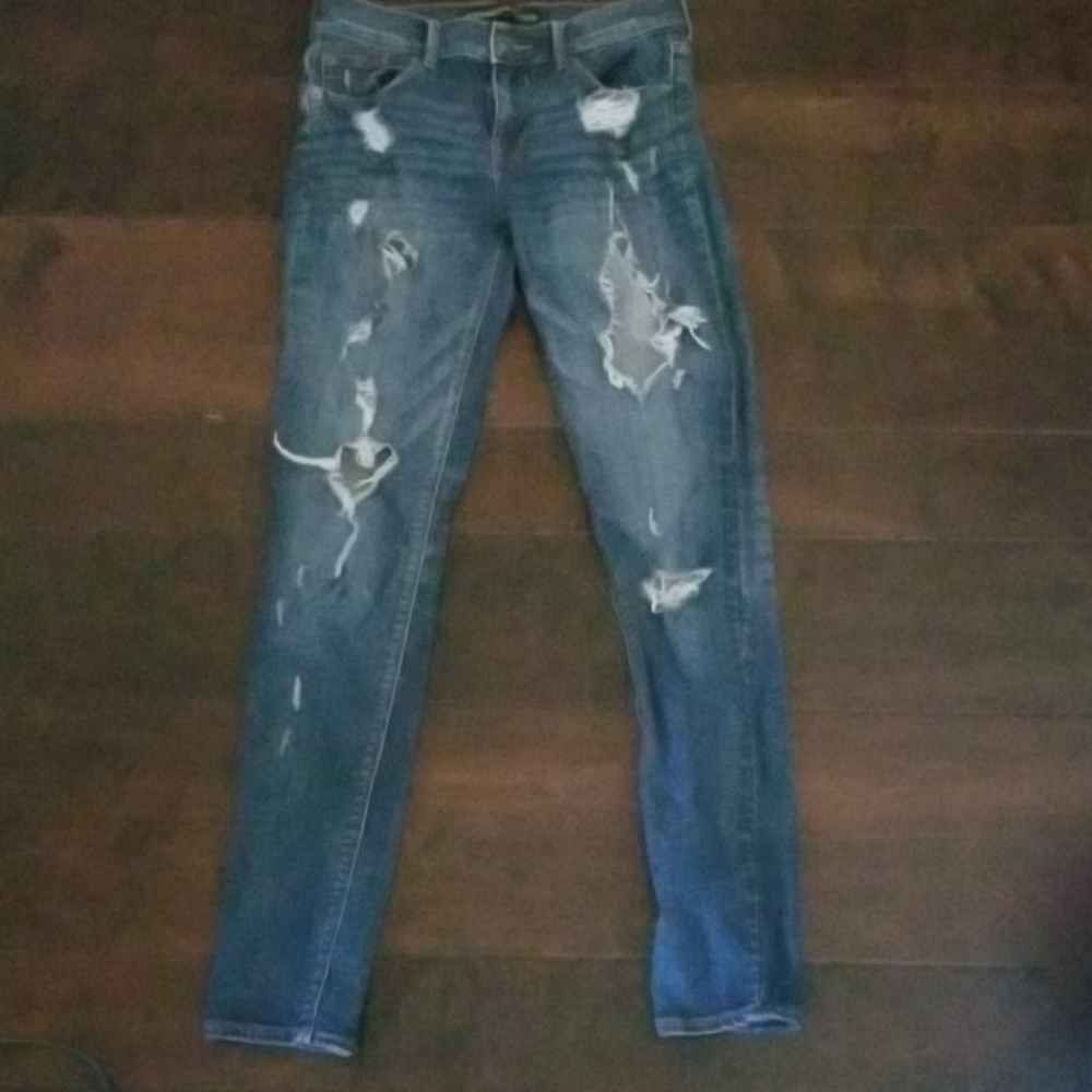 Express Distressed Jeans